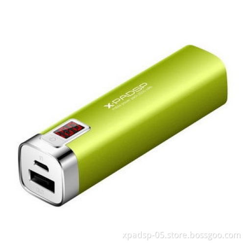 2,600mAh Mobile power bank charger for mobile phone
